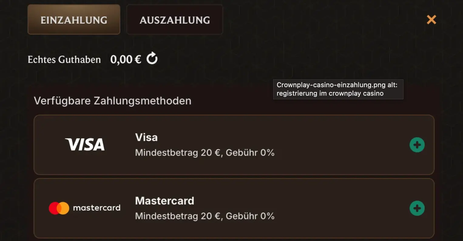 GoldSpin Anmelden